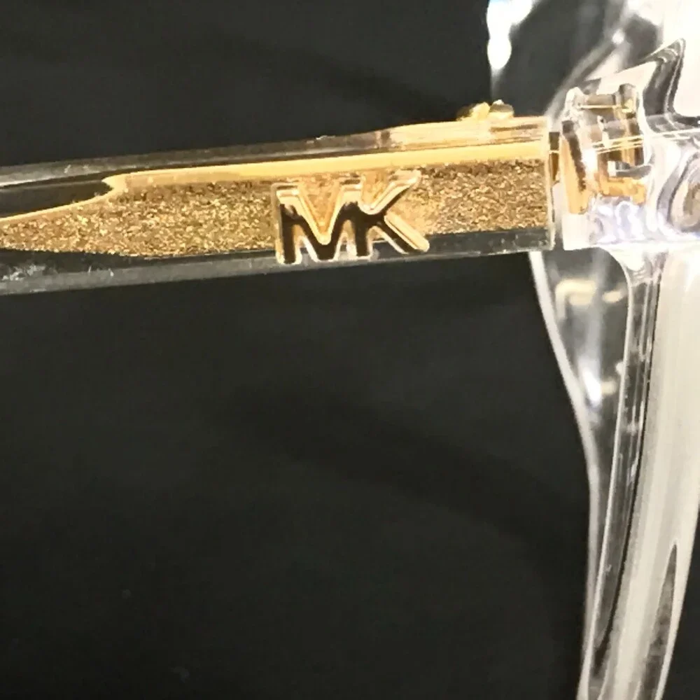 Michael Kors Eyeglasses Frames MK4067U Santa Clara 3015 Crystal Gold 55-16-140
